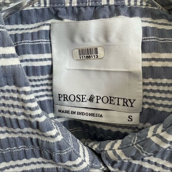 Anthropologie Prose & Poetry Striped Mini Dress, Size Small - Picture 14 of 16